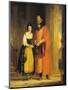 Shylock and Jessica from 'The Merchant of Venice', Act II, Scene II, 1830-Gilbert Stuart Newton-Mounted Giclee Print