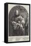 Shylock and Jessica-Sir John Gilbert-Framed Stretched Canvas