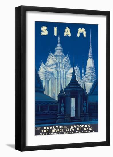 Siam c.1920s-null-Framed Art Print