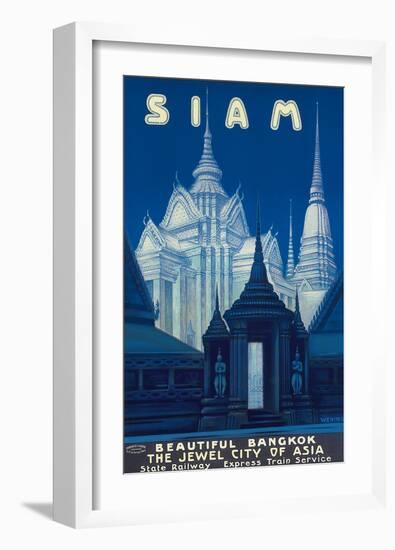 Siam c.1920s-null-Framed Art Print