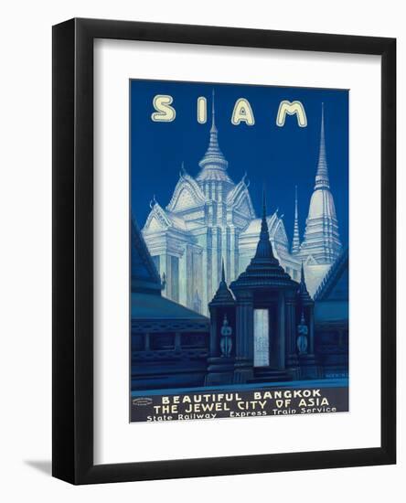 Siam c.1920s-null-Framed Giclee Print