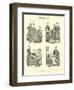 Siamese and Burmese Costumes, 1886-null-Framed Giclee Print