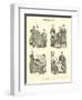 Siamese and Burmese Costumes, 1886-null-Framed Giclee Print