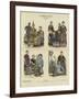 Siamese and Burmese Costumes, 1886-null-Framed Giclee Print