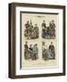 Siamese and Burmese Costumes, 1886-null-Framed Giclee Print