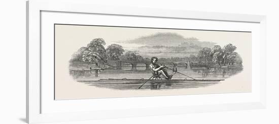 Siamese Boat on the Serpentine, 1847-null-Framed Giclee Print