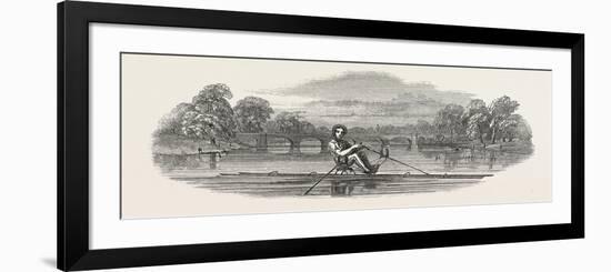 Siamese Boat on the Serpentine, 1847-null-Framed Giclee Print