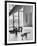 Siamese Cat in Reception Hall of Residence of Us Ambassador to India-James Burke-Framed Photographic Print