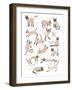 Siamese Cat Print-Hanna Melin-Framed Giclee Print