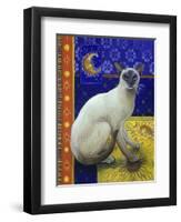 Siamese Cat, Series I-Isy Ochoa-Framed Giclee Print