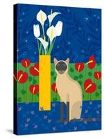 Siamese Cat-Artistan-Stretched Canvas