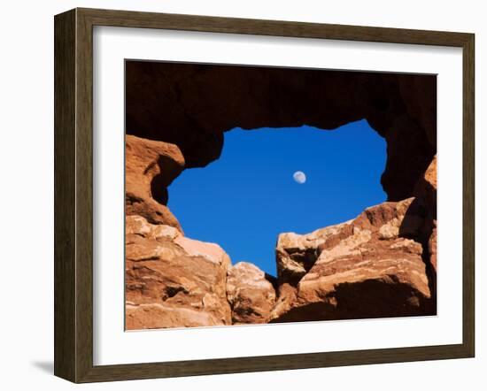 Siamese Twins Rock Formation, Garden of The Gods National Landmark, Colorado Springs, Colorado-Rolf Nussbaumer-Framed Photographic Print