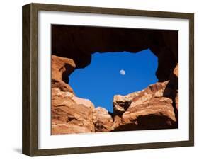 Siamese Twins Rock Formation, Garden of The Gods National Landmark, Colorado Springs, Colorado-Rolf Nussbaumer-Framed Photographic Print