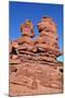 Siamese Twins Rock Formation-Georgia Evans-Mounted Photographic Print