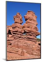 Siamese Twins Rock Formation-Georgia Evans-Mounted Photographic Print