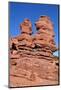 Siamese Twins Rock Formation-Georgia Evans-Mounted Photographic Print