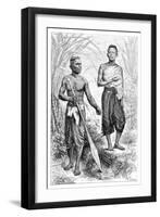 Siamese Youths, 1895-Charles Barbant-Framed Giclee Print