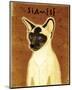 Siamese-John Golden-Mounted Giclee Print