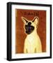 Siamese-John Golden-Framed Art Print