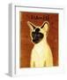 Siamese-John Golden-Framed Art Print