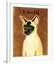 Siamese-John W^ Golden-Framed Art Print