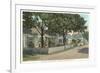 Siasconset, Street in Nantucket, Massachusetts-null-Framed Premium Giclee Print