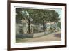 Siasconset, Street in Nantucket, Massachusetts-null-Framed Premium Giclee Print