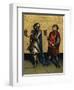 Sibbecai and Benaiah from the Heilspiegel Altarpiece, c.1435-Konrad Witz-Framed Giclee Print