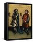 Sibbecai and Benaiah from the Heilspiegel Altarpiece, c.1435-Konrad Witz-Framed Stretched Canvas