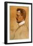 Sibelius Jean Finnish Composer-Albert Gustaf Aristides Edelfelt-Framed Giclee Print