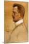 Sibelius Jean Finnish Composer-Albert Gustaf Aristides Edelfelt-Mounted Giclee Print