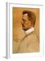 Sibelius Jean Finnish Composer-Albert Gustaf Aristides Edelfelt-Framed Giclee Print