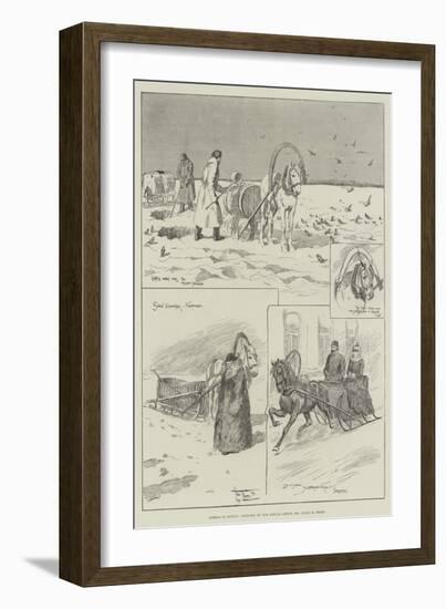 Siberia in Winter-Frederick Pegram-Framed Giclee Print