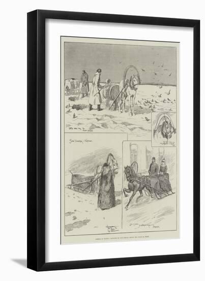 Siberia in Winter-Frederick Pegram-Framed Giclee Print