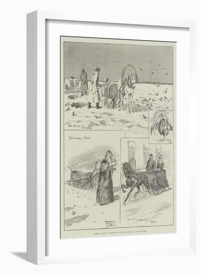 Siberia in Winter-Frederick Pegram-Framed Giclee Print