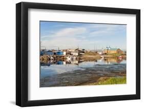 Siberian City Anadyr Harbour, Chukotka Province, Russian Far East, Eurasia-Gabrielle and Michel Therin-Weise-Framed Photographic Print