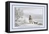 Siberian Exile Prepares to Shoot a Black Fox-Atkinson-Framed Stretched Canvas