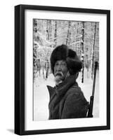 Siberian Hunter, 1972-Mario de Biasi-Framed Giclee Print