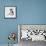 Siberian Husky Dog, Lying Down-Jane Burton-Framed Stretched Canvas displayed on a wall