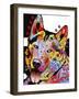 Siberian Husky-Dean Russo-Framed Giclee Print