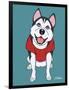 Siberian Husky-Tomoyo Pitcher-Framed Premium Giclee Print