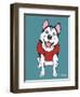 Siberian Husky-Tomoyo Pitcher-Framed Giclee Print