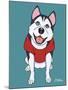 Siberian Husky-Tomoyo Pitcher-Mounted Giclee Print