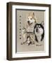 Siberian Husky-Barbara Keith-Framed Giclee Print