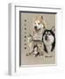 Siberian Husky-Barbara Keith-Framed Giclee Print