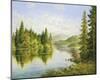 Siberian Lake-Helmut Glassl-Mounted Art Print