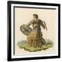 Siberian Shaman-null-Framed Art Print