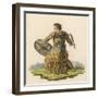 Siberian Shaman-null-Framed Art Print