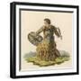 Siberian Shaman-null-Framed Art Print