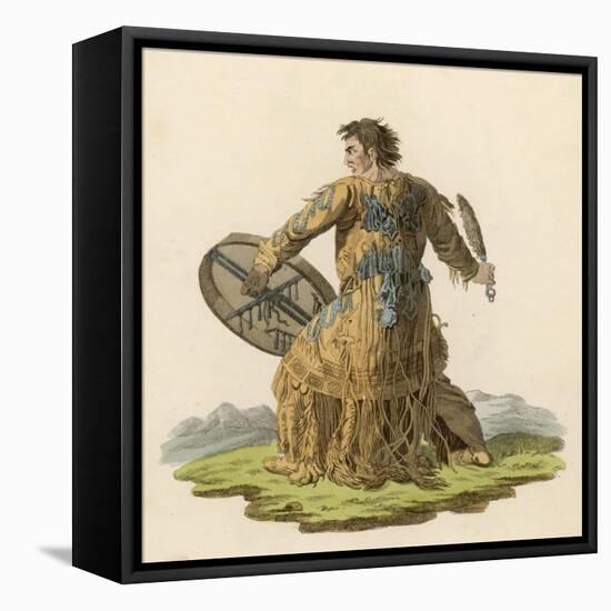 Siberian Shaman-null-Framed Stretched Canvas